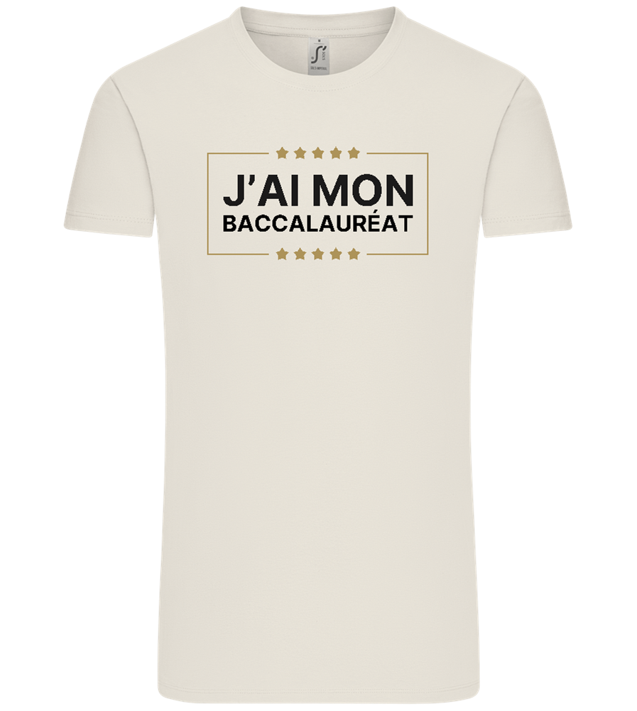 J'ai Mon Bac Design - Comfort Unisex T-Shirt_ECRU_front