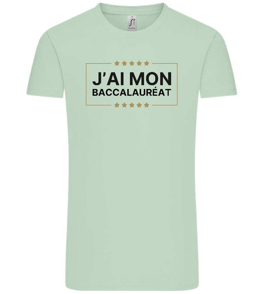 J'ai Mon Bac Design - Comfort Unisex T-Shirt_ICE GREEN_front