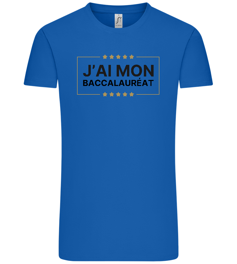 J'ai Mon Bac Design - Comfort Unisex T-Shirt_ROYAL_front