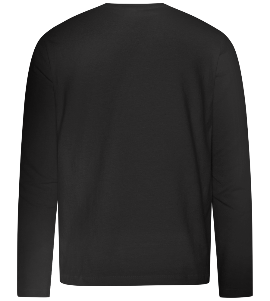 Autumn Vibes Design - Premium kids long sleeve t-shirt_DEEP BLACK_back