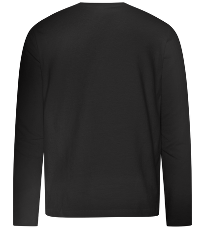 Autumn Vibes Design - Premium kids long sleeve t-shirt_DEEP BLACK_back