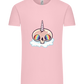 Unicorn Rainbow Design - Comfort Unisex T-Shirt_CANDY PINK_front