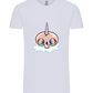 Unicorn Rainbow Design - Comfort Unisex T-Shirt_LILAK_front