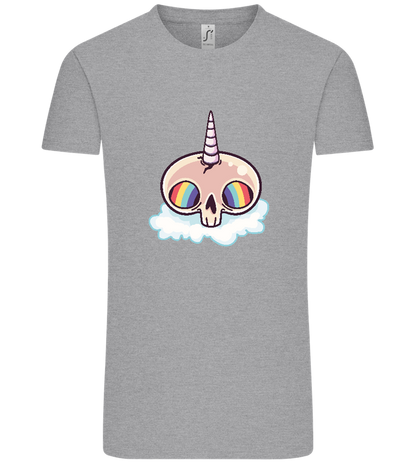 Unicorn Rainbow Design - Comfort Unisex T-Shirt_ORION GREY_front