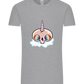Unicorn Rainbow Design - Comfort Unisex T-Shirt_ORION GREY_front