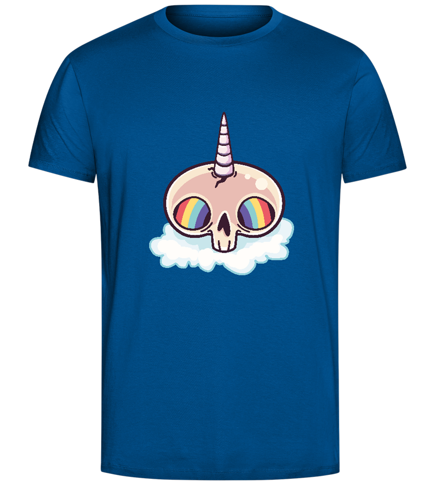 Unicorn Rainbow Design - Comfort Unisex T-Shirt_ROYAL_front