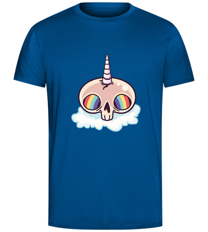 Unicorn Rainbow Design - Comfort Unisex T-Shirt_ROYAL_front