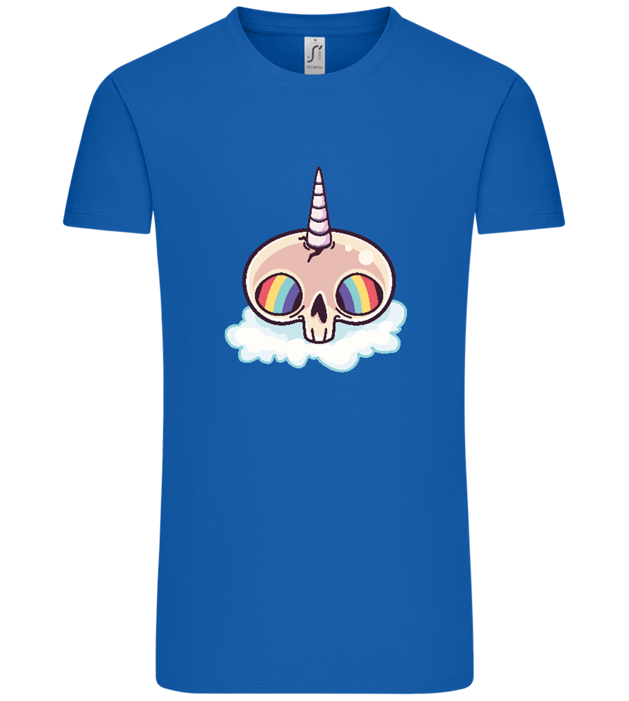 Unicorn Rainbow Design - Comfort Unisex T-Shirt_ROYAL_front