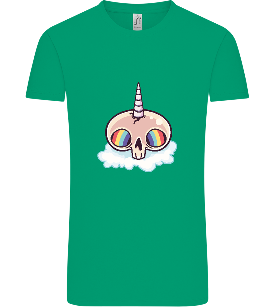 Unicorn Rainbow Design - Comfort Unisex T-Shirt_SPRING GREEN_front