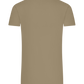 Unicorn Rainbow Design - Comfort Unisex T-Shirt_KHAKI_back