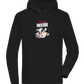 Dead Inside Skull Design - Premium unisex hoodie_BLACK_front