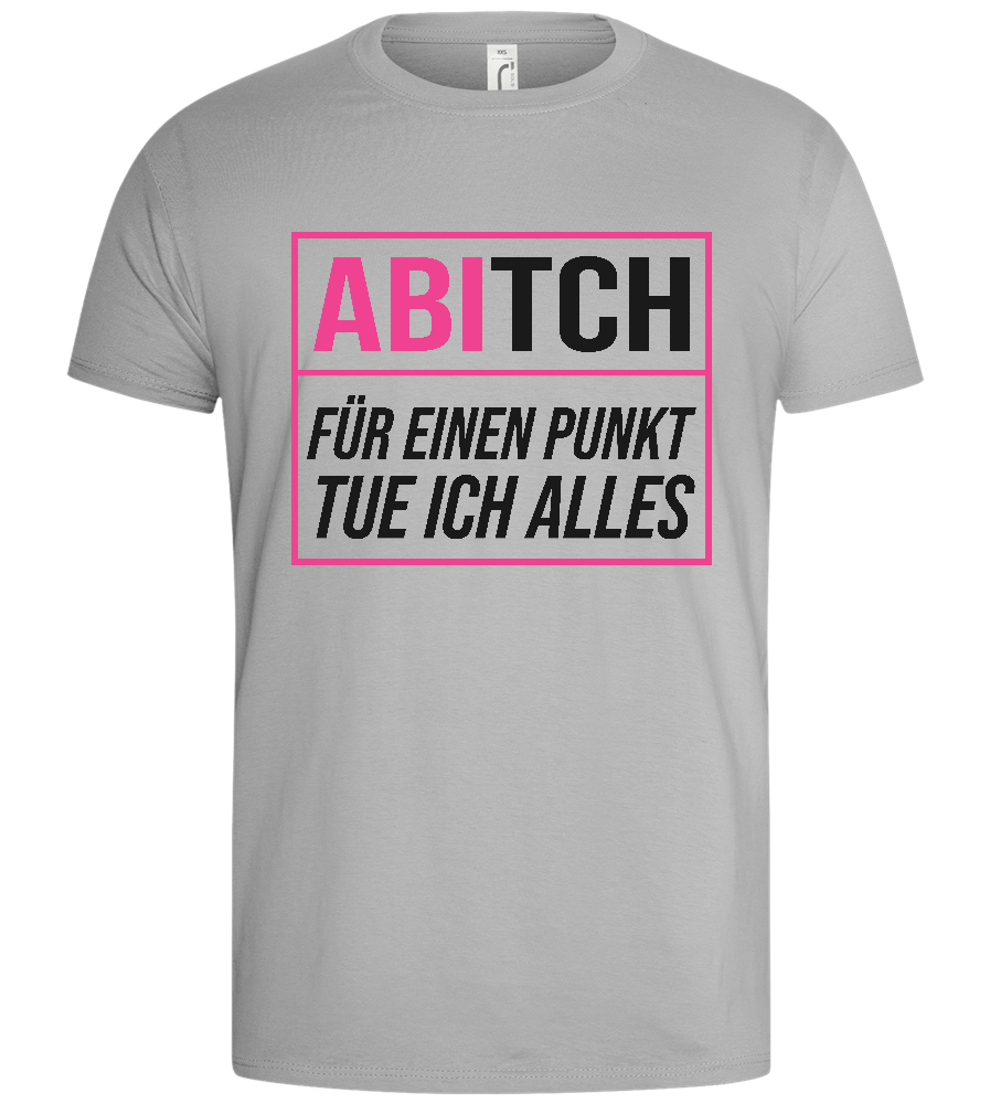 Für Einen Punkt Design - Basic men's t-shirt_PURE GRAY_front