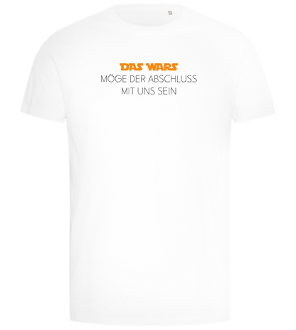 Das Wars Möge Der Abschluss Mit Uns Sein Design - Comfort men's t-shirt_WHITE_front