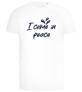 I Come in Peace Design - Comfort men's t-shirt