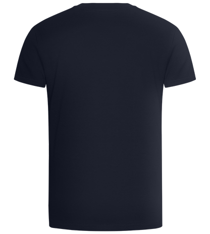 Summertime Design - Comfort boys fitted t-shirt_FRENCH NAVY_back