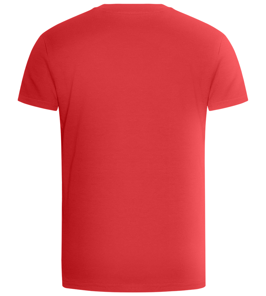 Summertime Design - Comfort boys fitted t-shirt_RED_back