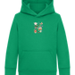 Autumn Vibes Design - Comfort Kids Hoodie_MEADOW GREEN_front