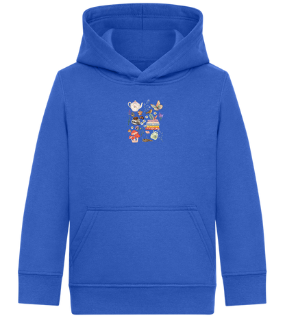 Autumn Vibes Design - Comfort Kids Hoodie_ROYAL_front