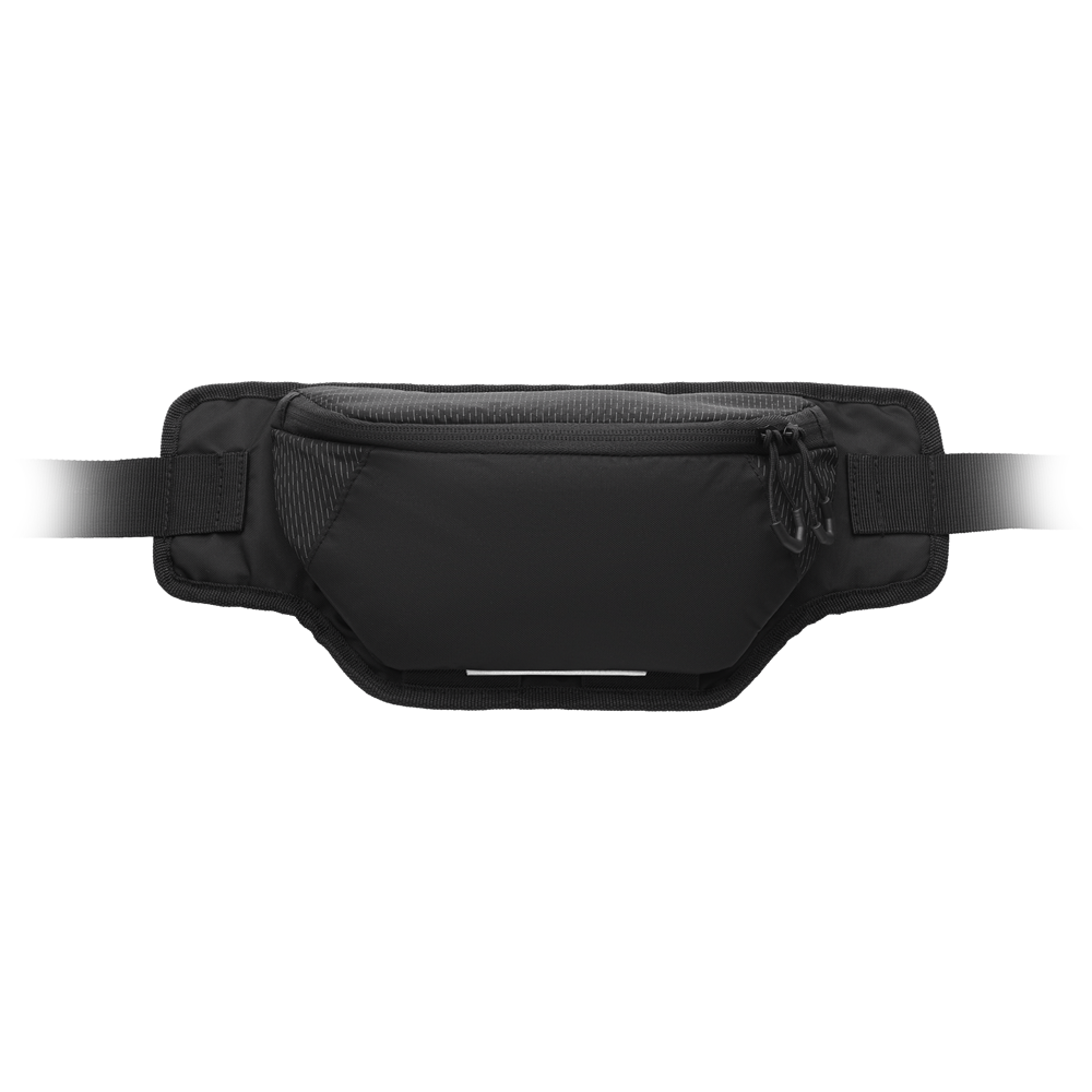 Hiking Waist Bag in 420D Nylon_BLACK_front