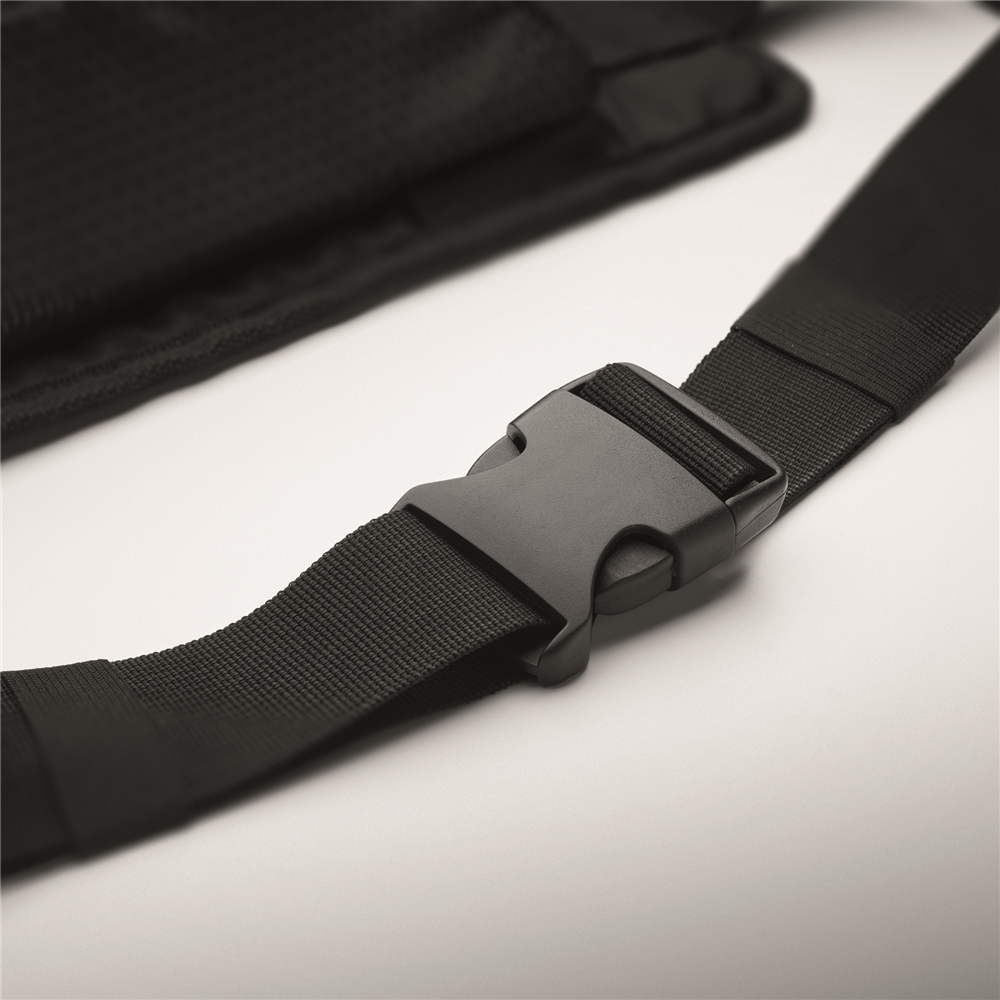 Hiking Waist Bag in 420D Nylon_BLACK_DETAILEDIMAGE_back_4