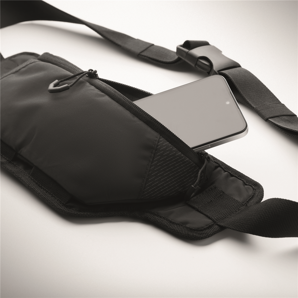 Hiking Waist Bag in 420D Nylon_BLACK_DETAILEDIMAGE_back_2