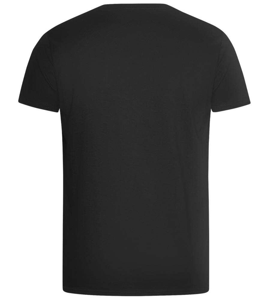 Abi Gemacht, Leber Kaputt Design - Basic Unisex T-Shirt_DEEP BLACK_back