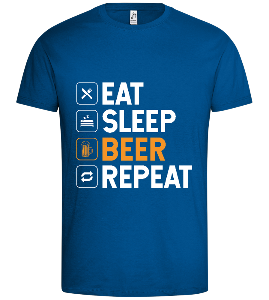 Beer Design - Premium men's t-shirt_ROYAL_front