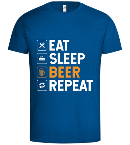 Beer Design - Premium men's t-shirt_ROYAL_front