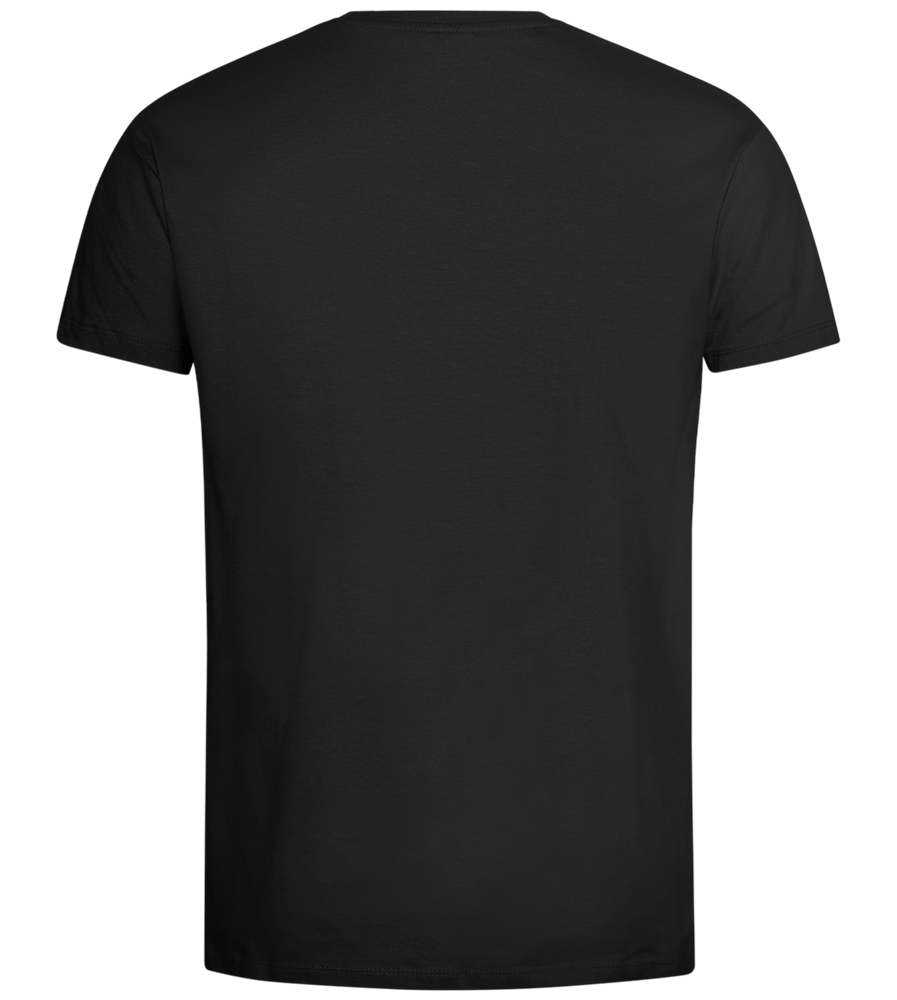 Beer Design - Premium men's t-shirt_DEEP BLACK_back