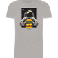 Spaceman Burger Design - Basic Unisex T-Shirt_ORION GREY_front