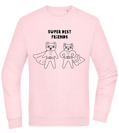 Super BFF Design - Comfort Essential Unisex Sweater_LIGHT PEACH ROSE_front