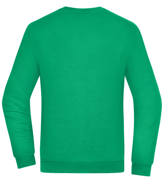 Super BFF Design - Comfort Essential Unisex Sweater_MEADOW GREEN_back