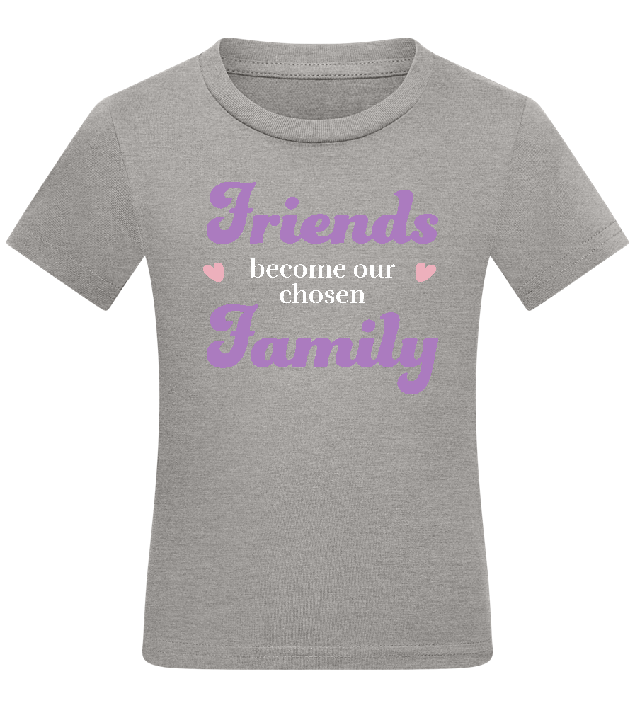 Chosen Family Design - Comfort kids fitted t-shirt_ORION GREY_front