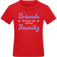 Chosen Family Design - Comfort kids fitted t-shirt_RED_front