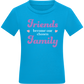 Chosen Family Design - Comfort kids fitted t-shirt_TURQUOISE_front