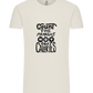 Count Memories Not Calories Design - Comfort Unisex T-Shirt_ECRU_front