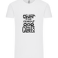 Count Memories Not Calories Design - Comfort Unisex T-Shirt_WHITE_front