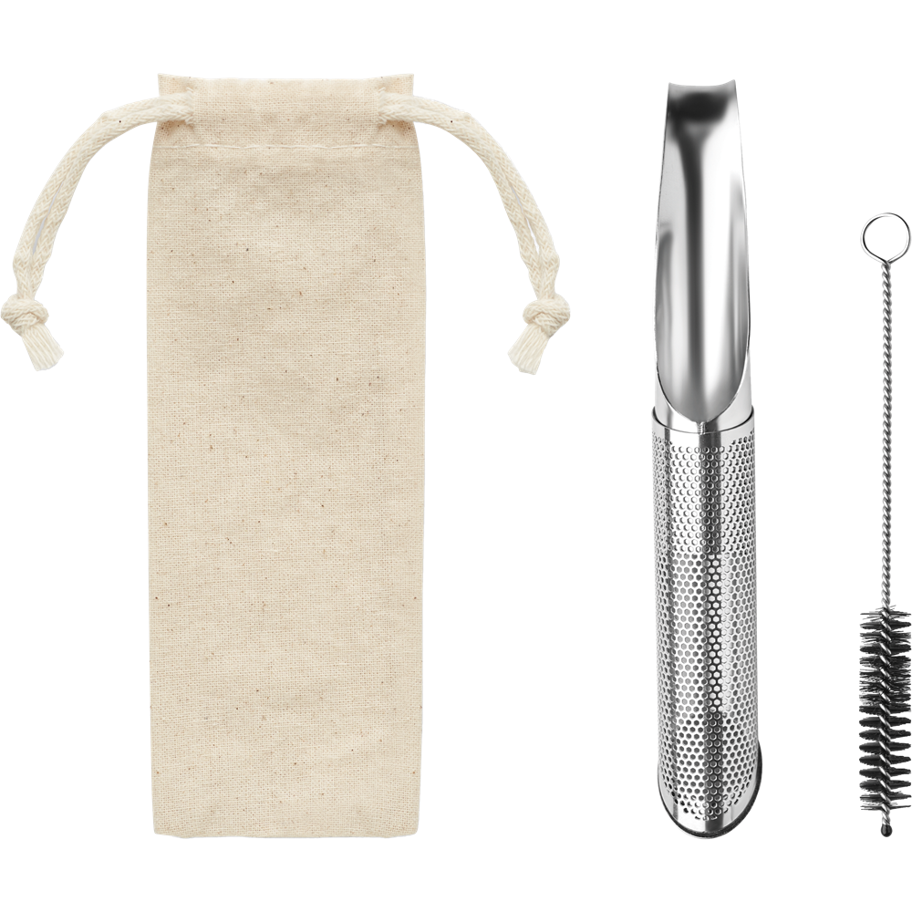 Stainless Steel Pipe Tea Infuser_MATT SILVER_DETAILEDIMAGE_front_3