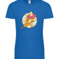 Banana Donut Design - Premium women's t-shirt_ROYAL_front