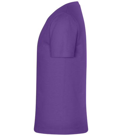 Happy Times Design - Basic kids t-shirt_DARK PURPLE_left