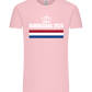 Kingsday Flag Design - Comfort Unisex T-Shirt_CANDY PINK_front