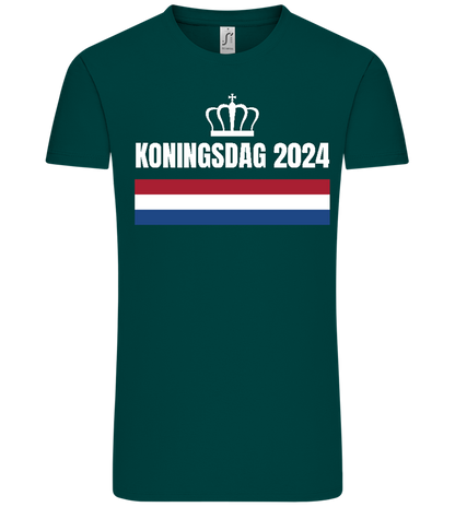 Kingsday Flag Design - Comfort Unisex T-Shirt_GREEN EMPIRE_front