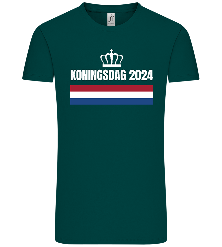 Kingsday Flag Design - Comfort Unisex T-Shirt_GREEN EMPIRE_front