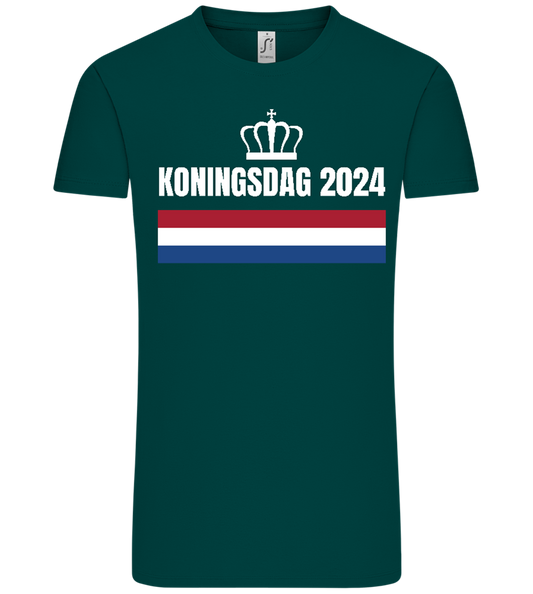 Kingsday Flag Design - Comfort Unisex T-Shirt_GREEN EMPIRE_front