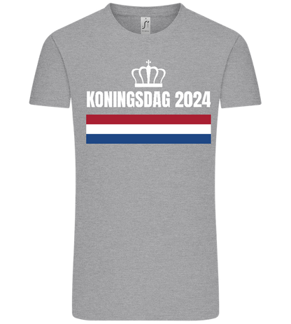 Kingsday Flag Design - Comfort Unisex T-Shirt_ORION GREY_front