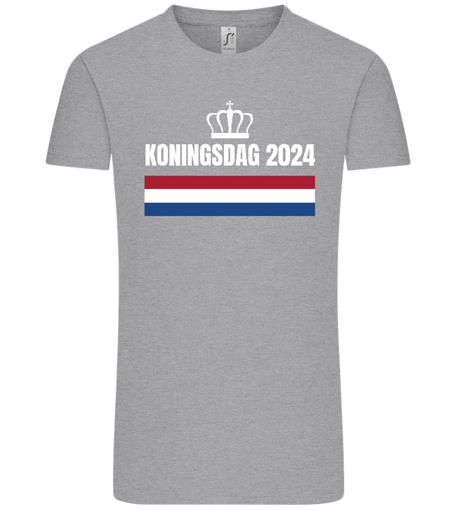 Kingsday Flag Design - Comfort Unisex T-Shirt_ORION GREY_front