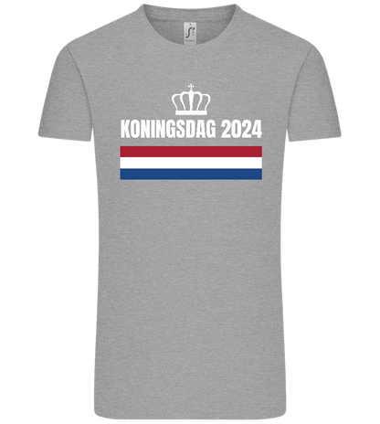 Kingsday Flag Design - Comfort Unisex T-Shirt_ORION GREY_front