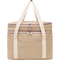Cooler Bag with 2 Compartments in Canvas_BEIGE_front