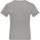 Super Unicorn Bolt Design - Comfort kids fitted t-shirt_ORION GREY_back
