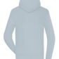 The World Needs More Techno Design - Premium unisex hoodie_CREAMY BLUE_back